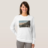 T-shirt Le fleuve Columbia, Orégon (Devant entier)