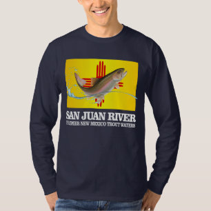 T-shirt Le fleuve San Juan (Trout Waters première)