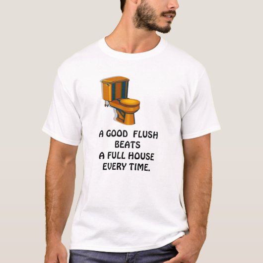 T-shirt Le flux bat la pleine Chambre (Devant)