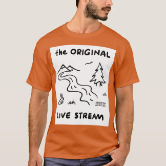 T-shirt Le flux en direct original