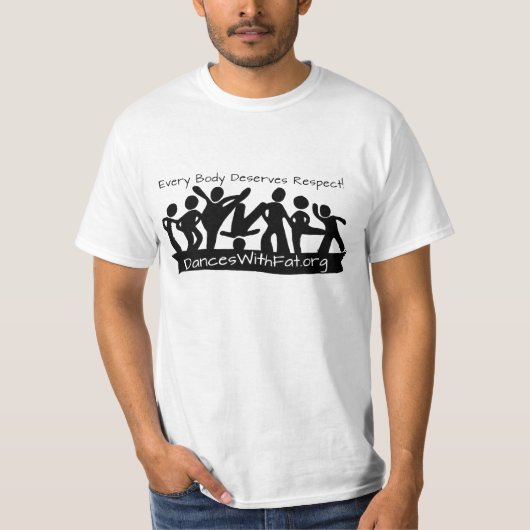T-shirt Le fonctionnaire danse avec la grosse chemise de (Devant)