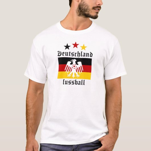 T-shirt Le football allemand (Devant)