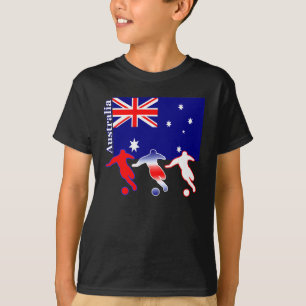 T-shirt Le football Australie