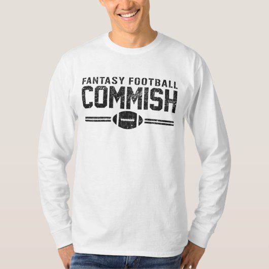 T-shirt Le football Commish d'imaginaire (Devant)