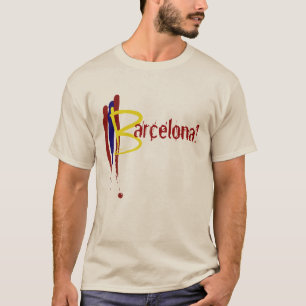 T-shirt Le football de Barcelone