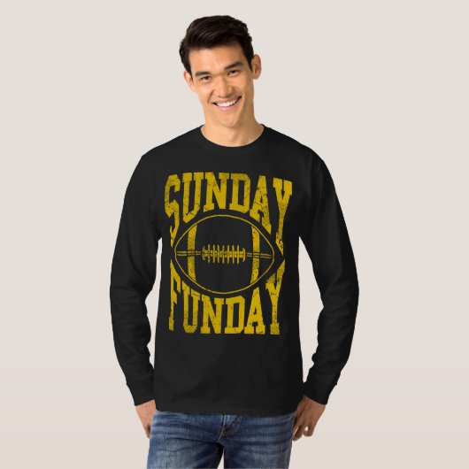T-shirt Le football de dimanche Funday (Devant entier)