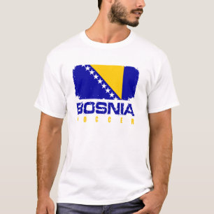 T-shirt Le football de la Bosnie
