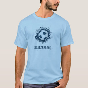 T-shirt Le football de la Suisse