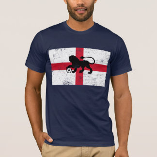 T-shirt Le football de l'Angleterre