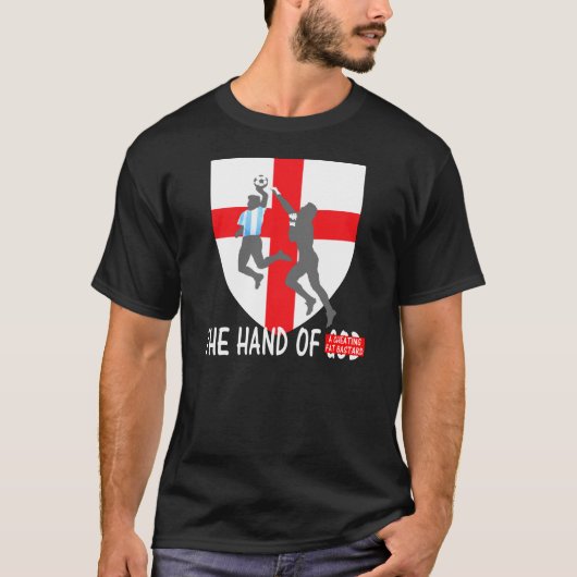 T-shirt Le football de l'Angleterre (Devant)