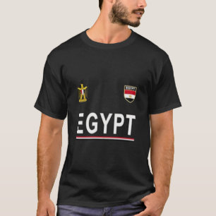 T-shirt Le football de l'Egypte - jersey égyptien du