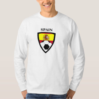 T-shirt Le football de l'Espagne