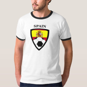 T-shirt Le football de l'Espagne