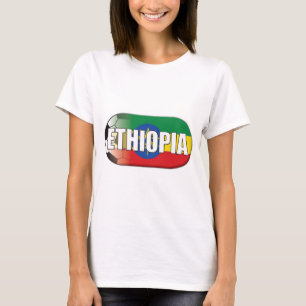T-shirt Le football de l'Ethiopie