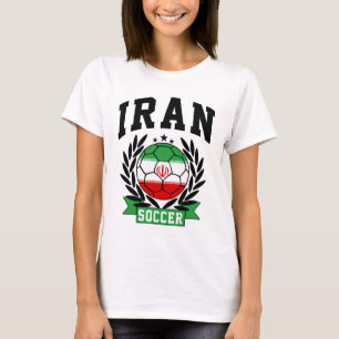 T-shirt Le football de l'Iran