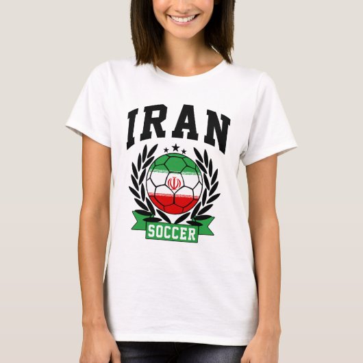 T-shirt Le football de l'Iran (Devant)