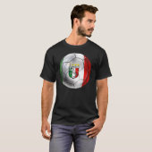 T-shirt Le football de l'Italie (Devant entier)