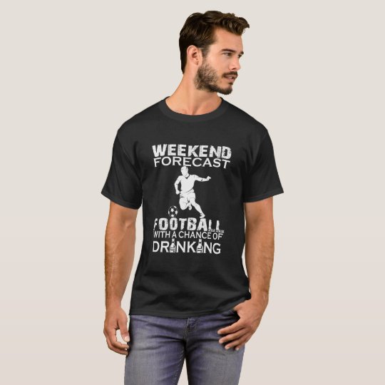 T-SHIRT LE FOOTBALL DE PRÉVISION DE WEEK-END