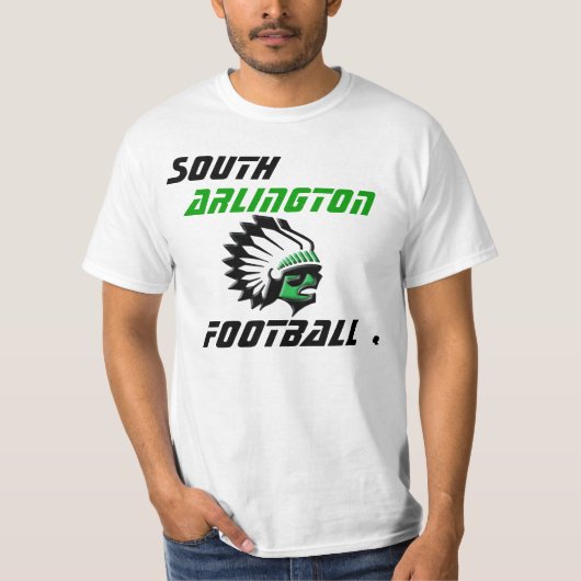 T-shirt Le football de SouthArlington (Devant)