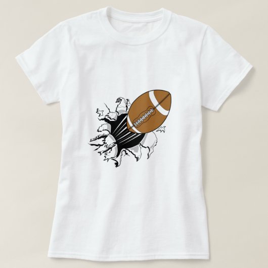 T-shirt Le football de vol (Design devant)