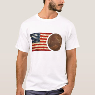T-shirt Le football des Etats-Unis rétro