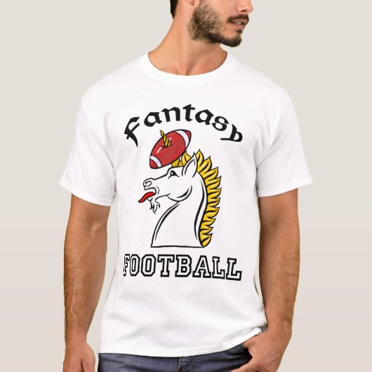 T-shirt Le football d'imaginaire (Devant)
