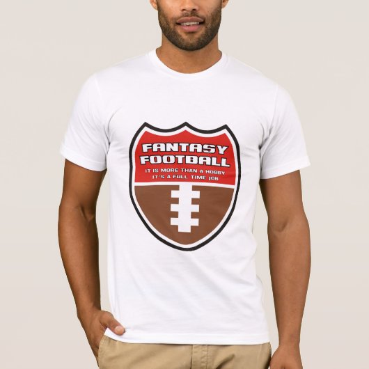 T-shirt Le football d'imaginaire (Devant)