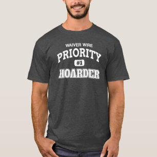 T-shirt Le football d'imaginaire de thésauriseur