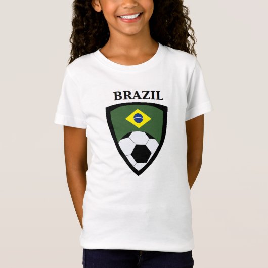 T-Shirt Le football du Brésil (Devant)