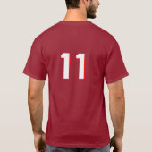 T-shirt Le football du Canada (Dos)