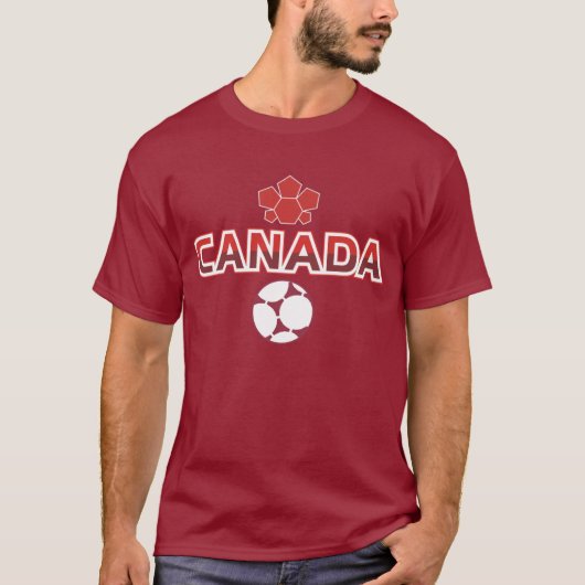 T-shirt Le football du Canada (Devant)