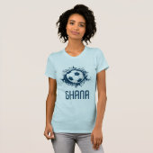 T-shirt Le football du Ghana (Devant entier)