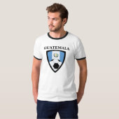 T-shirt Le football du Guatemala (Devant entier)