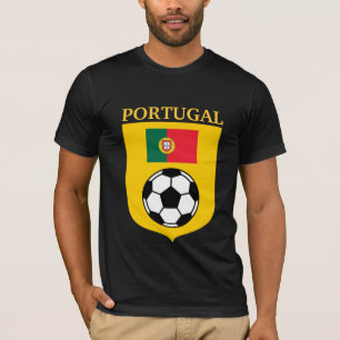 T-shirt Le football du Portugal