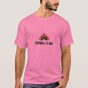 T-shirt le football est gai