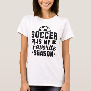 T-shirt Le Football Est Ma Saison Préférée