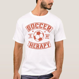 T-shirt Le Football est ma thérapie