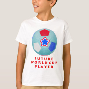 T-shirt Le football, futures chemises de joueur de coupe