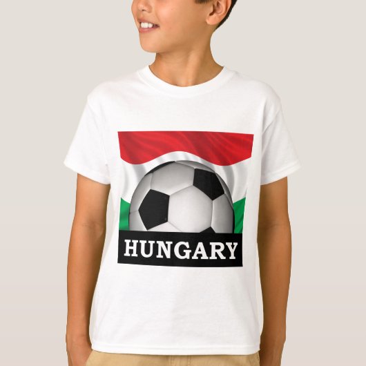 T-shirt Le football Hongrie (Devant)