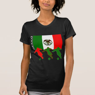 T-shirt Le football Mexique