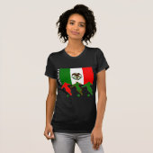 T-shirt Le football Mexique (Devant entier)