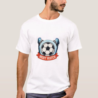 T-shirt Le football ne dort jamais