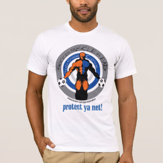 T-shirt Le football principal de muscle