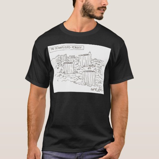 T-shirt Le foret réduit (Devant)