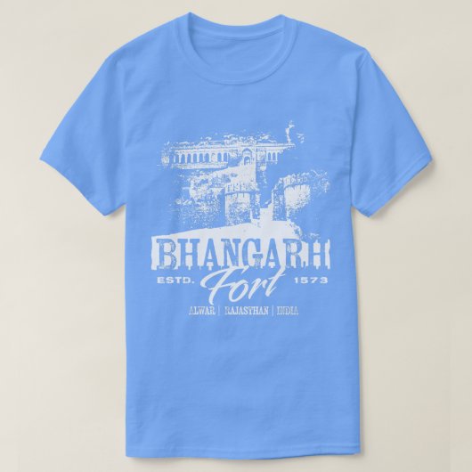 T-shirt Le fort de Bhangarh (Design devant)