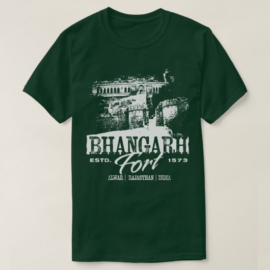 T-shirt Le fort de Bhangarh (Design devant)