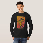 T-shirt Le fou Tarot Vagabond (Devant entier)