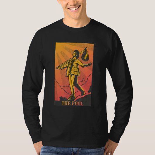 T-shirt Le fou Tarot Vagabond (Devant)