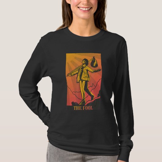 T-shirt Le fou Tarot Vagabond (Devant)