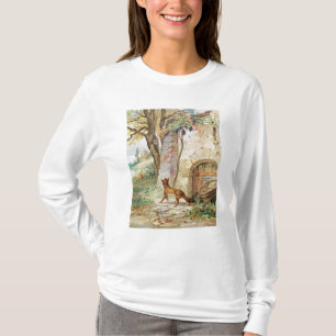 T-shirt Le Fox et les raisins, illustration pour